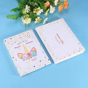 24 Pcs Gold-stitching Invitation Card Birthday Cards Party Favor - Picture 1 of 11