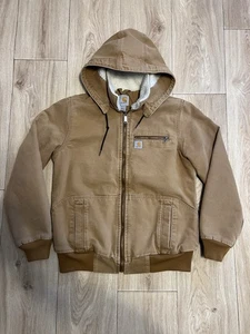 Carhartt Wildwood 100815-211 Sherpa Lined Jacket Size Medium (8/10) Yellowstone - Bild 1 von 14