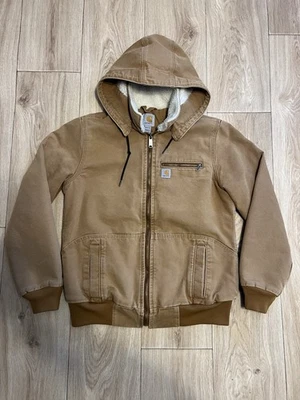 Chaqueta Forrada Sherpa Carhartt Wildwood 100815-211 Talla Mediana (8/10) Yellowstone Foto 1 de 4