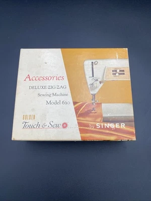 Accesorios de costura y tacto dorado de colección Zig Zag modelo 620 de Singer - # 161848 Foto 1 de 4