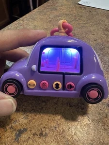 Mattel Pixel Chix Road Trippin auto viola scarabeo playset interattivo clip 2005 - Foto 1 di 11