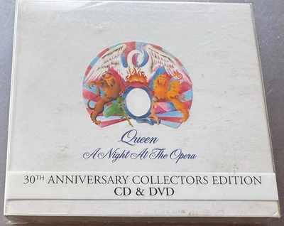 QUEEN - A NIGHT AT THE OPERA (30th ANNIVERSARY COLLECTORS EDITION CD & DVD) - Image 1 of 4
