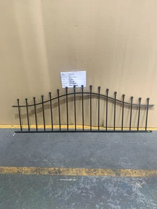 Ball Top Arched Metal Railing Panel 1810mm Wide x 620mm High - Picture 1 of 2