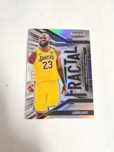 LeBron James 2024-25 Panini Prizm Black Fractal Silver #1 - Foto 1 di 2