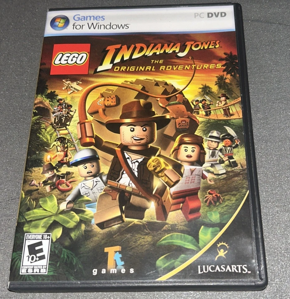 乐高印第安纳琼斯原始冒险 ~ PC ~ 未测试 ~ #J120 — 第 1/3 张图片