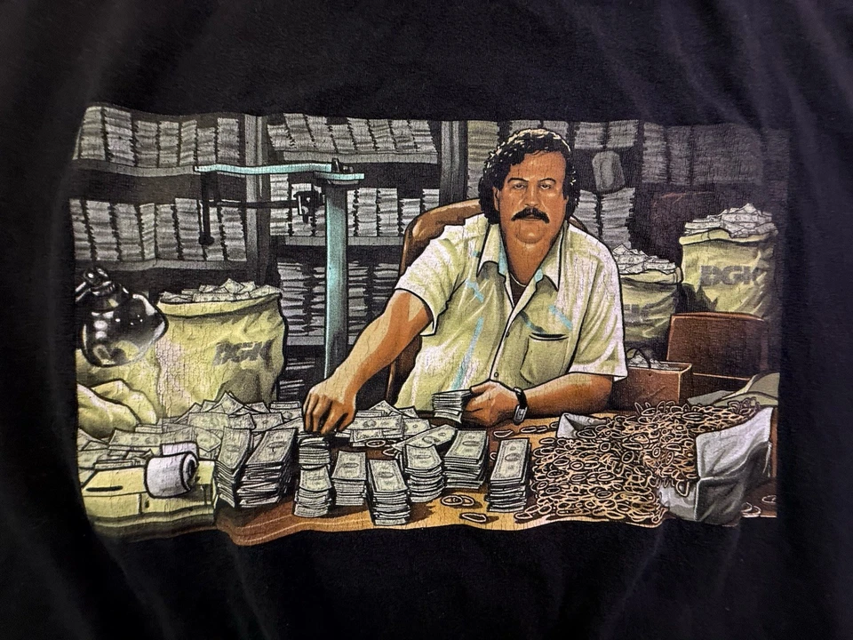 Футболка мужская DGK размер XL черная графическая городская уличная одежда вдохновленная Пабло винтаж  - Изображение 1 из 4