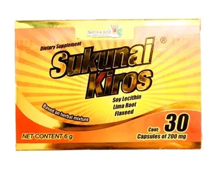 SUKUNAI KIROS ORIGINAL Naturacastle Mexico- FREE Shipping Sukunai Kiros 30 CAPS - Picture 1 of 4