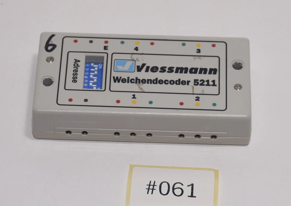 #061 Viessmann H0 5211 Weichendecoder wie K83 v. Märklin - Bild 1 von 1