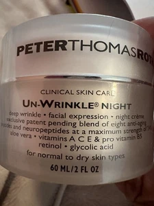Peter Thomas Roth Un Wrinkle Night Crema Arrugas Profundas (60 ml/2 fl) NUEVO - Imagen 1 de 5