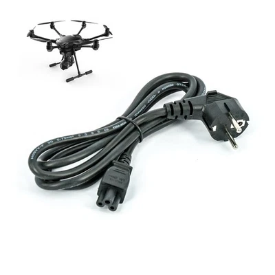 DS24 Netzkabel EU-Stecker geeignet für Yuneec Typhoon H 1.8m 3x0.75mm  - Bild 1 von 2