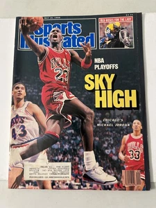 Sports Illustrated Magazine  MICHAEL JORDAN “Sky High” - May 16, 1988! - Picture 1 of 6