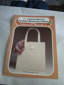 Columbia Minerva modisches Accessoire Kunststoff Canvas acht Muster Broschüre Tragetasche  - Bild 1 von 6