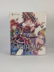 PS4 Secret Of Mana Collector's Edition English Version Rare Limited New Sealed - Picture 1 of 8