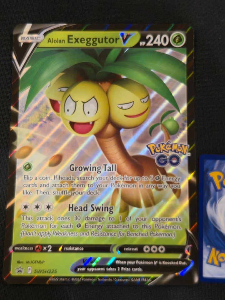 Alolan Exeggutor V SWSH225 Jumbo Cards Holo - Image 1 of 4