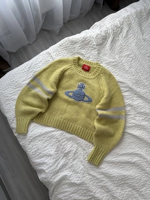 Vivienne Westwood Etiqueta Roja Suéter Tejido Grande Logo Talla M Hype Opium Foto 1 de 4