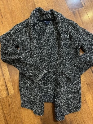 Cárdigan Gap Kids acogedor mezcla de lana suave frente abierto talla XL/12 Foto 1 de 3
