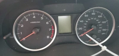 XV Crosstrek 2014 equipo original velocímetro calibre grupo 109 k millas Subaru Foto 1 de 4