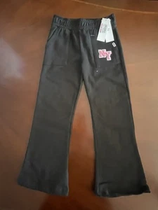 DKNY Girls Black Sweat Pants with Flare Leg Size S (7) New with Tags - Picture 1 of 6