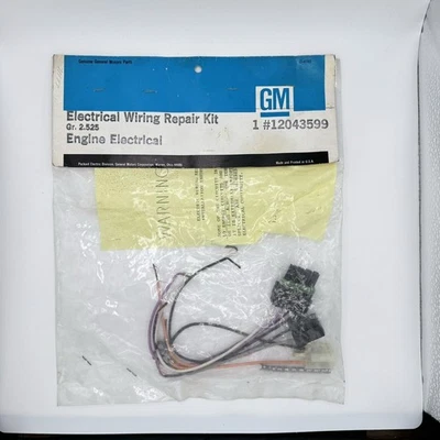 NOS Ac Delco GM Engine Electrical Wiring Repair Kit 12043599 Foto 1 de 4