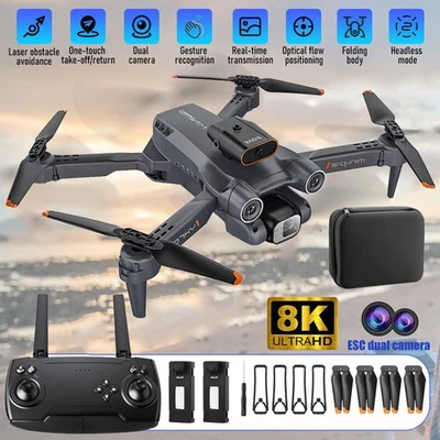 Faltbare 4K Drohne RC Quadcopter mit Kamera FPV Selfie Drone für Mädchen Jungen - Bild 1 von 4