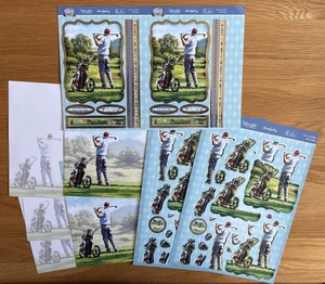 Hunkydory Sports & Hobbies Deko - Large You're Tee - Riffic! Kartenbastelsets Golf - Bild 1 von 6