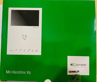 Comelit Mini Intercomunicador Manos Libres 6722W - MINI MONITOR MANOS LIBRES BM, VIP Foto 1 de 2