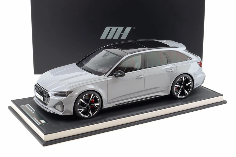 Elica motore 1:12 Audi RS6 Avant C8 grigio nardo 2021 con display - Limited 30 pz. - Immagine 1 di 4