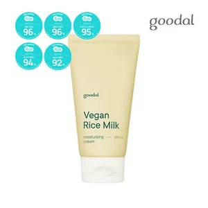 GOODAL Vegan Rice Milk Moisturizing Cream 3.38oz / 100ml Vegan Beauty K-Beauty - Picture 1 of 8