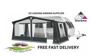 Starcamp TOURER Full Caravan Touring Awning  Size 11 - 900 - 925cm Steel Frame  - Picture 1 of 5