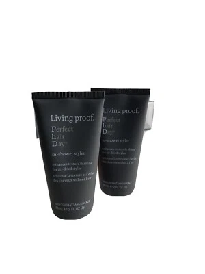 Living Proof Perfect Hair Day In-Shower Styler 2oz / 60ml x 2 LOTE NUEVO Sellado Foto 1 de 3