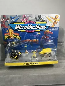 Micro Machines Mighty Morphin Power Rangers Set #4 GELB RANGER Galoob 1994 NEU - Bild 1 von 5