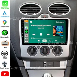 Für Ford Focus MK2 2004-2011 Autoradio Android 13 GPS Navi BT WIFI Apple Carplay - Bild 1 von 23
