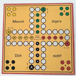 Brettspiel „Mensch ärgere Dich nicht - alte Ausgabe - Dachbodenfund - Bild 1 von 6