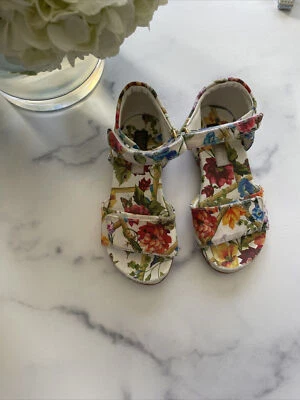 Dolce & Gabbana girls toddler sandals Size 25 Designer Luxury Kids Shoes Sales - Photo 1/4