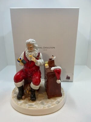 Royal Doulton Santa's Workshop HN5932 2020 Father Christmas With Box - Image 1 of 4