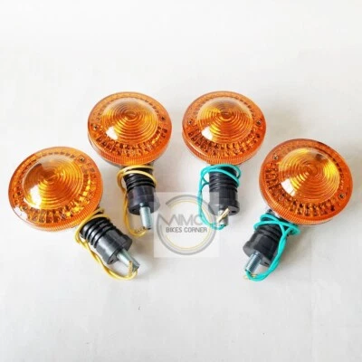 4x INTERMITENTE SEÑAL FR+RRR PARA YAMAHA RX100 RX125 RS100 RS125 YB100 YB125 Foto 1 de 4