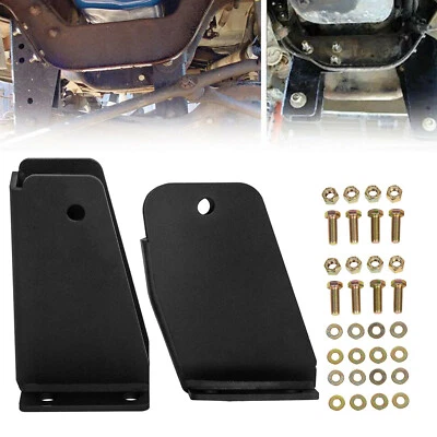 2-3" Lifts 2Pcs Front Axle Pivot Drop Bracket Kit for 80-98 Ford F250 4X4 4WD Foto 1 de 4