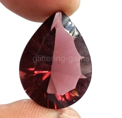 Purple Amethyst Pear Cut 11.00 Ct IGL Certified Loose Gems Fresh Offer! 5AIU - Image 1 of 4
