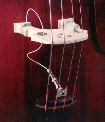 FISHMAN FULL CIRCLE UPRIGHT BASS PICKUP UNC (1/4" x 20)  - Image 1 of 2