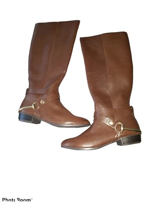 Merona Brown leather Riding Boots - Image 1 of 4