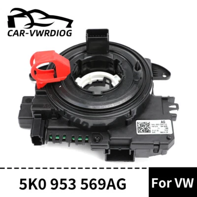 OEM 5K0953569AK Clockspring Cruise Control Module For VW EOS Jetta Passat Tiguan - Image 1 of 4