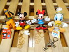 Disney Keychain Set Mickey Minnie Donald Winnie The Pooh Goofy Pluto Tokyo Disne