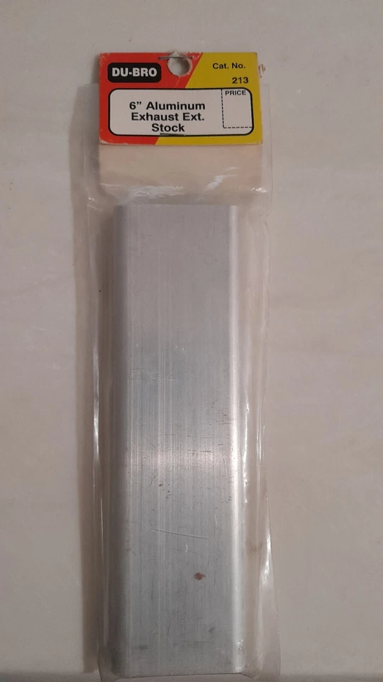 Du-Bro 213: 6" ALUMINIO ESCAPE EXTENSIÓN STOCK Foto 1 de 1