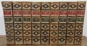 MEMOIRES OF CASANOVA DE SEINGALT. LUI MEME. EDIT. JAVAL BOURDEAUX. 9 VOL. 1931. - Picture 1 of 1