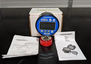 Ashcroft 302032SD15L100# Digital Pressure Gauge 100 psi, 3" Dial, 1.5" Tri-clamp - Picture 1 of 9