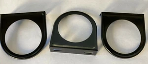 Meter mounting bracket for 52MM gauges 3 pieces accepts 2" diameter meters - Picture 1 of 1
