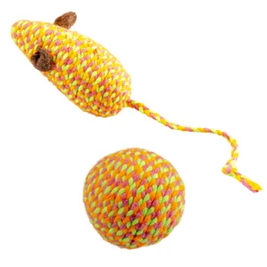 Duvoplus Cat Toy Jolly Maus & Ball - orange - Bild 1 von 1