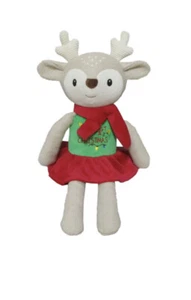Spark Create Imagine Holiday Girl Hirschstrick Plüschtier neu mit Etikett - Bild 1 von 3