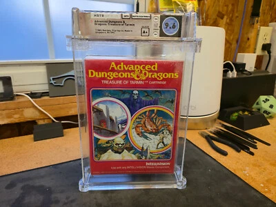Intellivision Advanced Dungeons & Dragons Treasure of Tarmin Sealed WATA 9.6 A+ - Image 1 of 2
