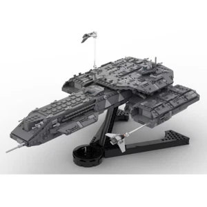 Stargate Atlantis USS Daedalus BC-304 Ship w/ F-302 2416 pcs MOC Building Blocks - Picture 1 of 4